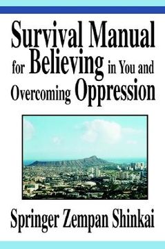 portada survival manual for believing in you and overcoming oppression (en Inglés)