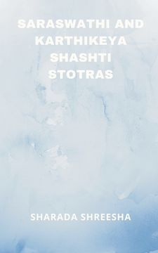 portada saraswathi and karthikeya shashti stotras (en Inglés)