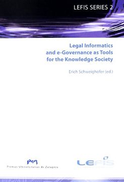 portada legal informatics and e-governance as tools for the knowledge society