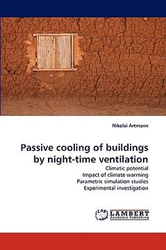 portada passive cooling of buildings by night-time ventilation (en Inglés)