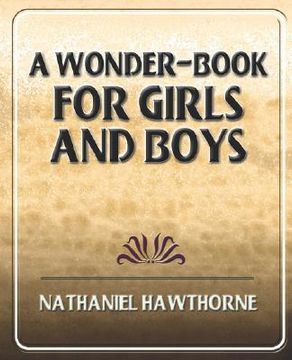 portada a wonder-book for girls and boys (in English)