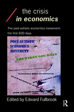 portada the crisis in economics (en Inglés)