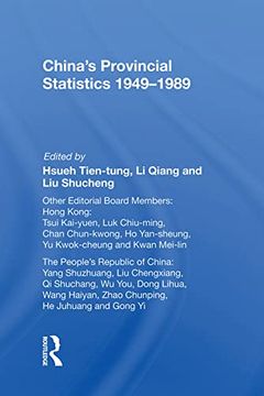 portada China's Provincial Statistics, 1949-1989 