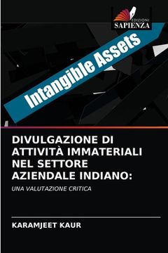 portada Divulgazione Di Attività Immateriali Nel Settore Aziendale Indiano (en Italiano)