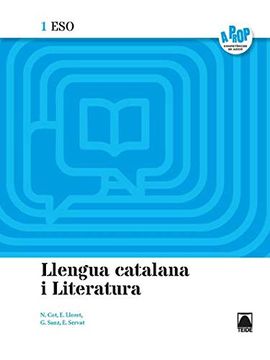 portada Llengua Catalana i Literatura 1Eso. A Prop (in Catalá)