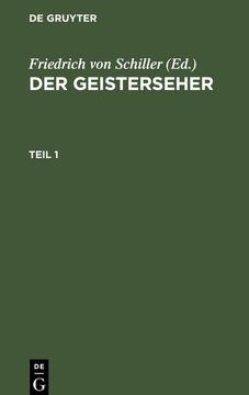 portada Der Geisterseher. Teil 1 (in German)