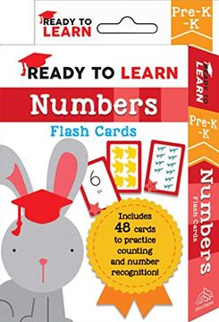 portada Ready to Learn: Pre-K-K Numbers: Flash Cards (in English)