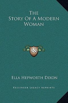 portada the story of a modern woman (en Inglés)