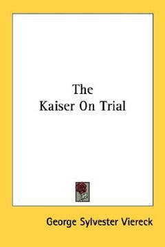 portada the kaiser on trial (en Inglés)
