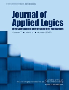 portada Journal of Applied Logics - The IfCoLog Journal of Logics and their Applications: Volume 7, Issue 4, August 2020 (en Inglés)