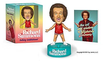 portada Richard Simmons Talking Bobblehead: With Sound! (rp Minis) (en Inglés)
