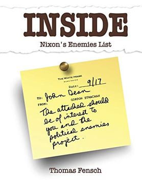 portada Inside Nixon's Enemies List (First Ed. ) (en Inglés)