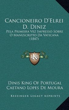 portada Cancioneiro D'elrei d. Diniz (en Portugués)