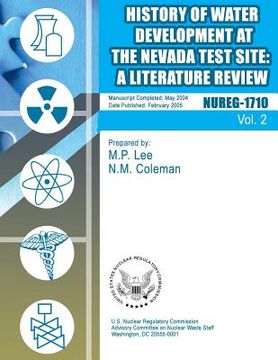 portada History of Water Development at the Nevada Test Site: A Literature Review (en Inglés)