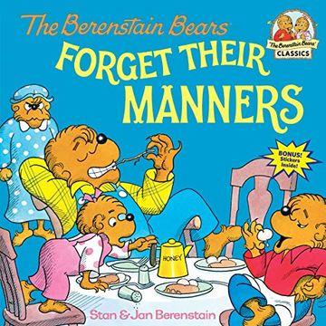 portada The Berenstain Bears Forget Their Manners (en Inglés)