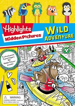 portada Highlights: Hidden Pictures: Wild Adventure (Pencil Toppers) (en Inglés)