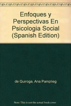 portada Enfoques y Perspectivas en Psicologia Social (in Spanish)
