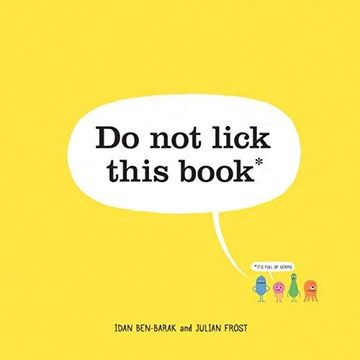 portada Do Not Lick This Book (en Inglés)