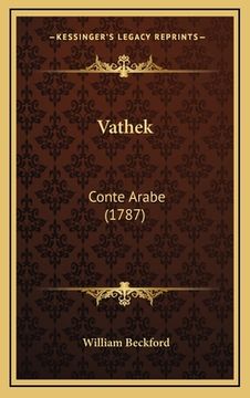 portada Vathek (en Francés)