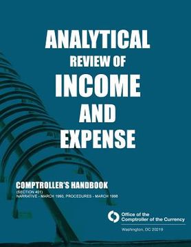 portada Analytical Review of Income and Expense Comptroller's Handbook (section 401) (en Inglés)