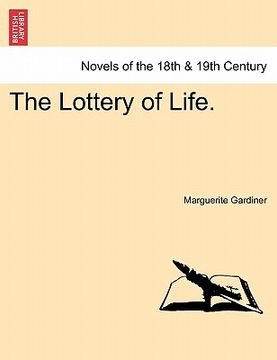 portada the lottery of life. (en Inglés)