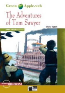 portada adventures of tom sawyer+cdrom new edition (en Inglés)