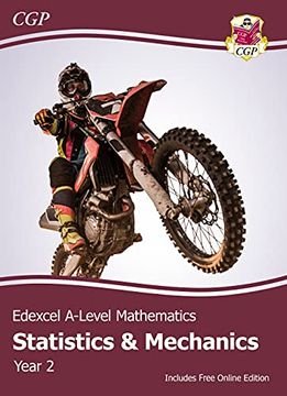 portada New Edexcel A-Level Mathematics Student Textbook - Statistics & Mechanics Year 2 + Online Edition: The Ultimate Course Companion (Cgp A-Level Maths) (en Inglés)