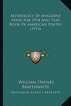 portada anthology of magazine verse for 1914 and year book of american poetry (1914)