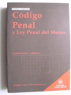 portada Codigo Penal y ley Penal del Menor (13ª Edicion) 2007