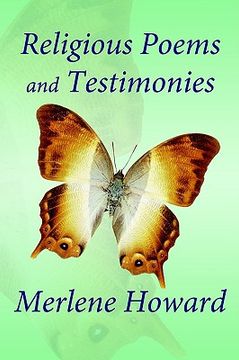 portada religious poems and testimonies (en Inglés)