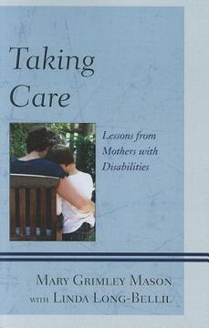 portada taking care: lessons from mothers with disabilities (in English)