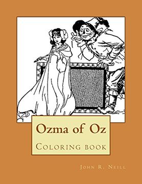 portada Ozma of oz: Coloring Book (The Wonderful Coloring Books of oz) (Volume 3) (en Inglés)