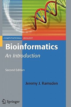 portada bioinformatics: an introduction (en Inglés)
