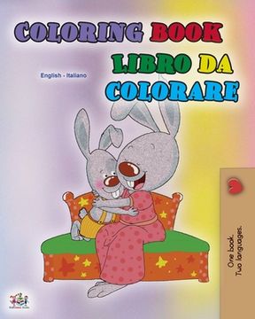 portada Coloring book #1 (English Italian Bilingual edition): Language learning colouring and activity book (in Italian)