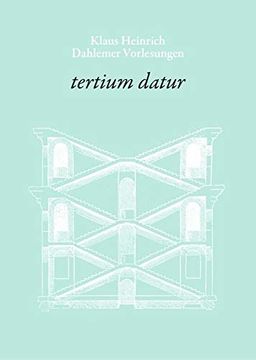 portada Tertium Datur (en Alemán)