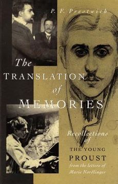 portada the translation of memories: recollections of the young proust (en Inglés)