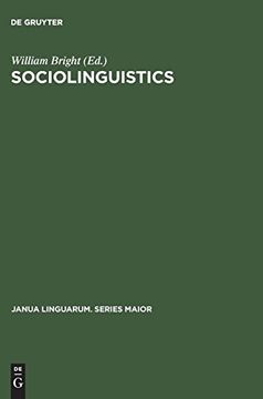 portada Sociolinguistics: Conference Proceedings (Janua Linguarum. Series Maior) (en Inglés)