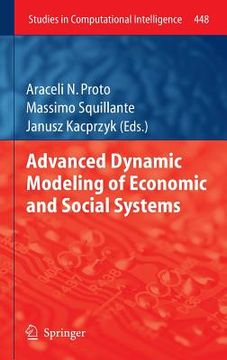 portada advanced dynamic modeling of economic and social systems (en Inglés)