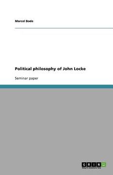 portada political philosophy of john locke (en Inglés)