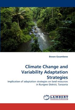 portada Climate Change and Variability Adaptation Strategies: Implication of adaptation strategies on land resources in Rungwe District, Tanzania (French Edition)