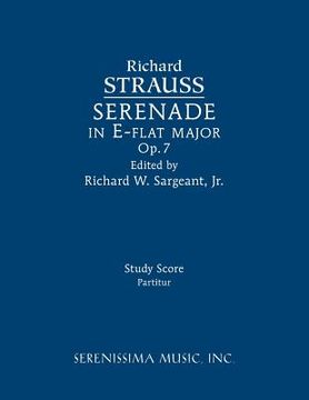 portada Serenade in E-flat major, Op.7: Study score (en Inglés)