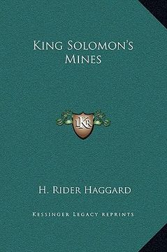portada king solomon's mines