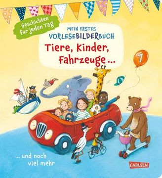 portada Mein Erstes Vorlese-Bilder-Buch: Tiere, Kinder, Fahrzeuge und Noch Viel Mehr