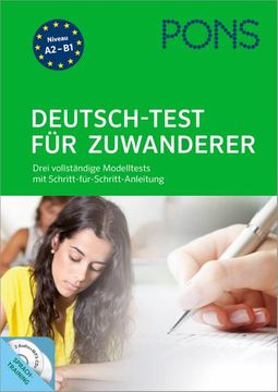 portada Pons Deutsch-Test für Zuwanderer (en Alemán)