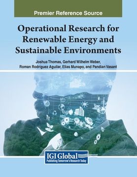 portada Operational Research for Renewable Energy and Sustainable Environments (en Inglés)