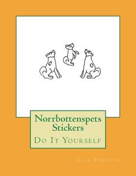 portada Norrbottenspets Stickers: Do It Yourself (in English)