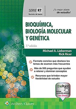 portada Bioquimica, Biologia Molecular y Genetica