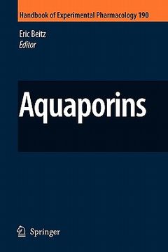 portada aquaporins (en Inglés)