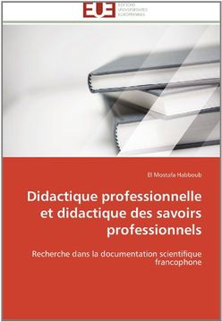 portada Didactique Professionnelle Et Didactique Des Savoirs Professionnels