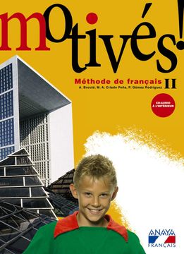 portada Anaya Français, Motivés! , Francés, 2 eso (in Spanish)